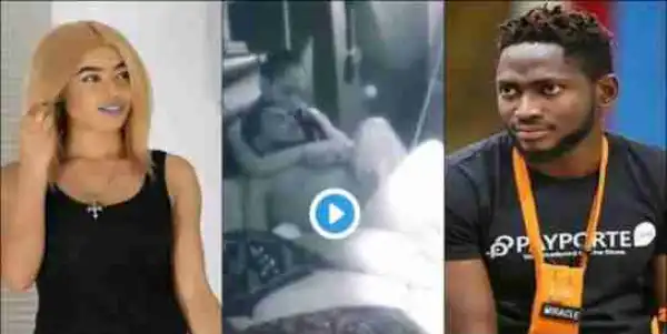 #BBNaija: Nina plays the ‘nurse’, takes care of a slightly drunk Miracle